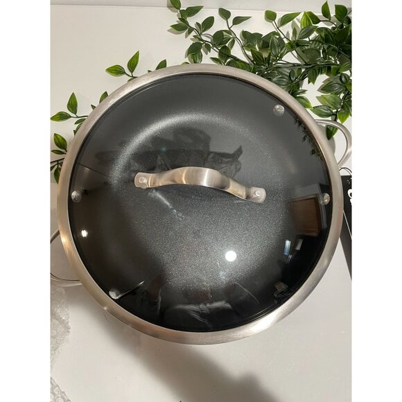 Calphalon Contemporary Hard-Anodized Aluminum Nonstick Cookware, Everyday Pan,12 - Picture 3 of 11